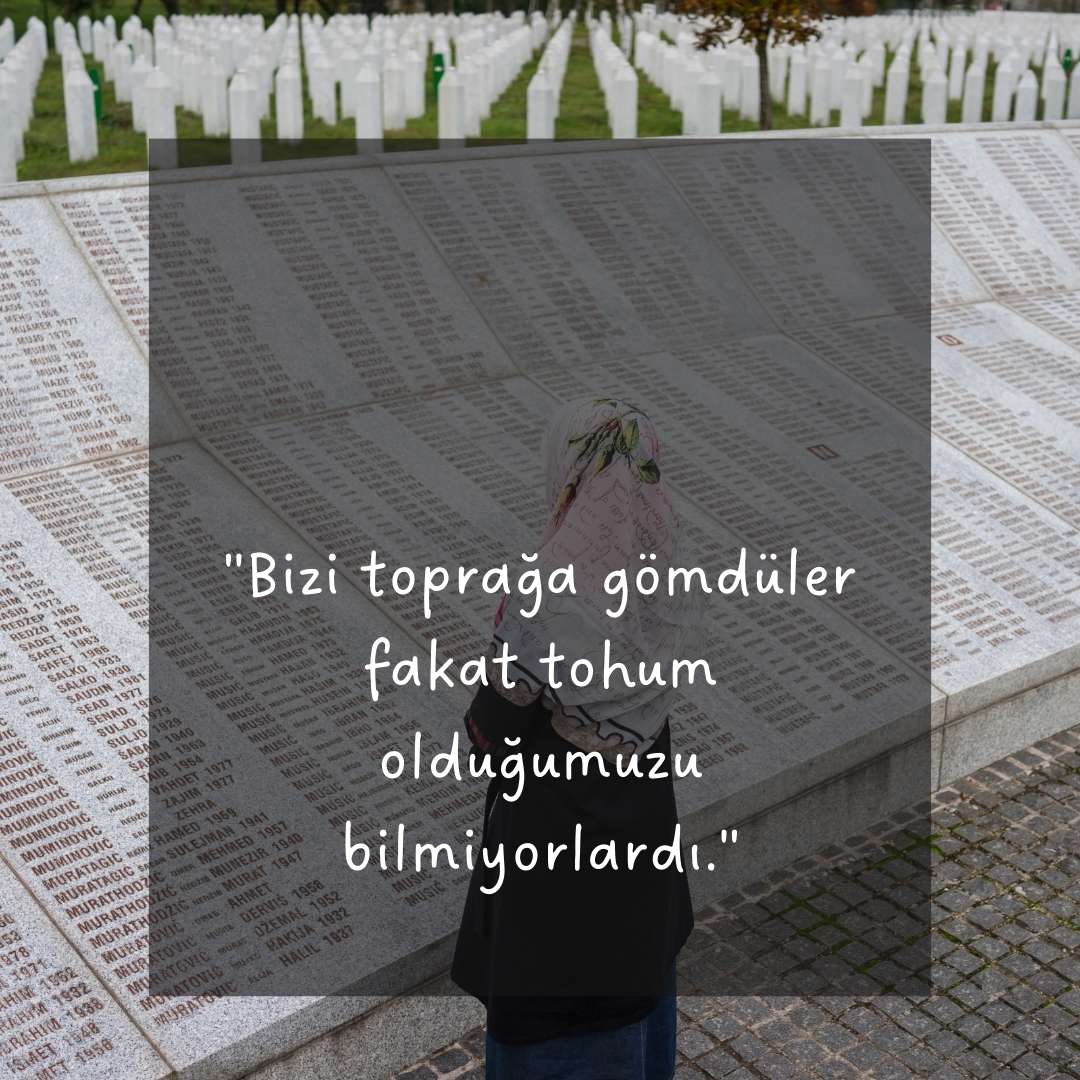 Srebrenitsa Katliami ile ilgili Sozler 1